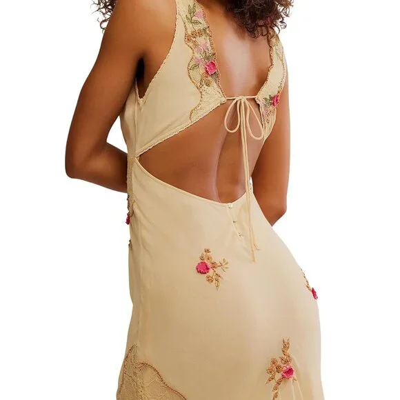 Free People Meet Again Midi Dress - Picture 4 of 7